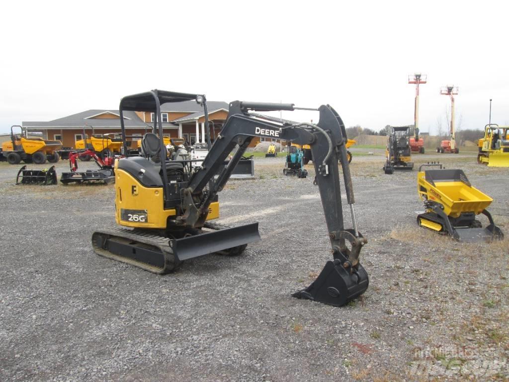 John Deere 26G Miniescavatori