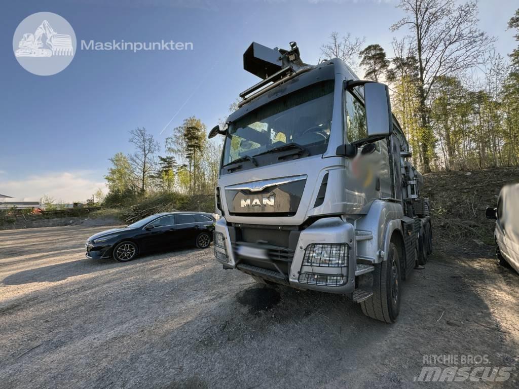 MAN TGS 28.480 Autocarri per segatura e cippato