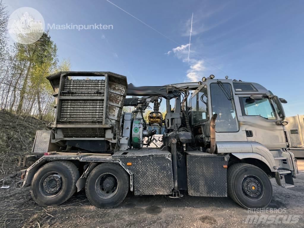 MAN TGS 28.480 Autocarri per segatura e cippato