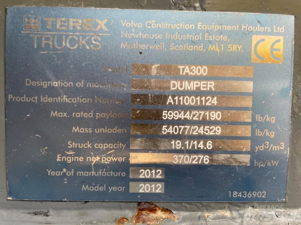Terex TA 300 Dumpers articolati