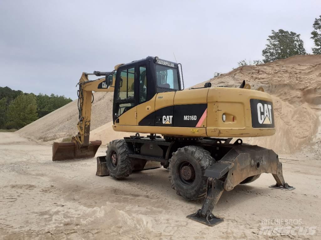 CAT M 316 D Escavatori gommati