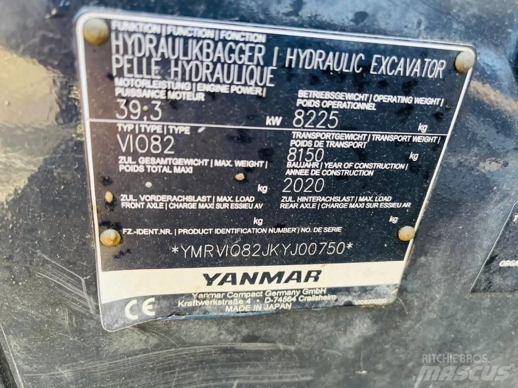 Yanmar Vio 82 Escavatori medi 7t - 12t
