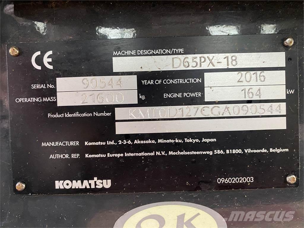 Komatsu D65PX-18 Dozer cingolati