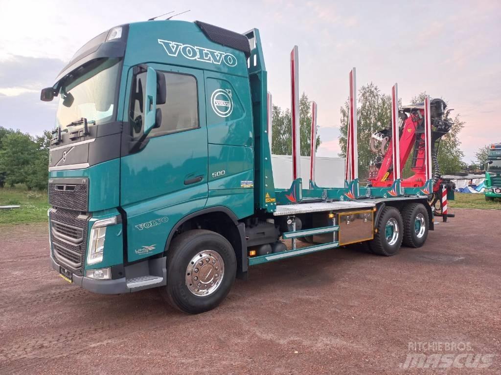 Volvo FH500 Camion trasporto legname