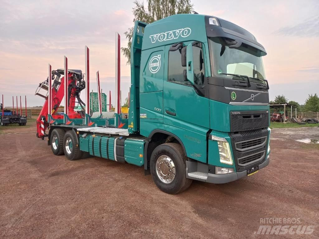 Volvo FH500 Camion trasporto legname