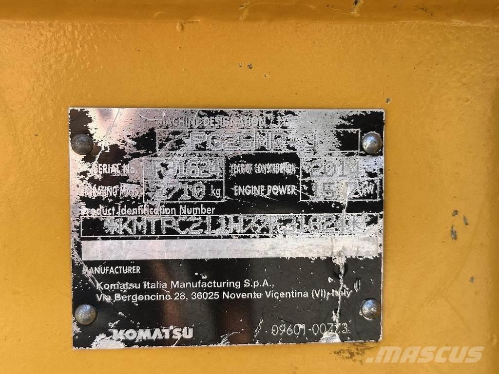 Komatsu PC26MR-3 Miniescavatori