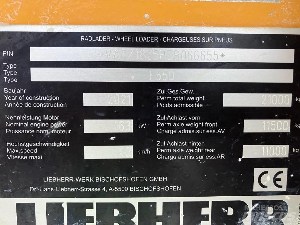 Liebherr L550 Xpower Pale gommate