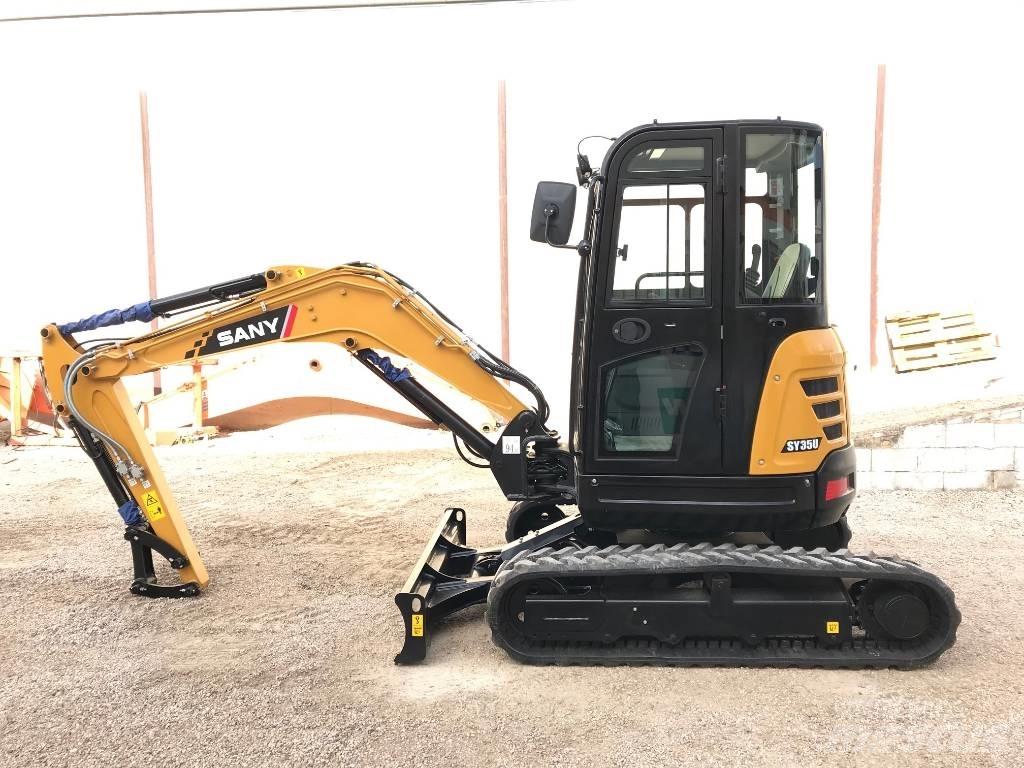 Sany SY 35 U Miniescavatori