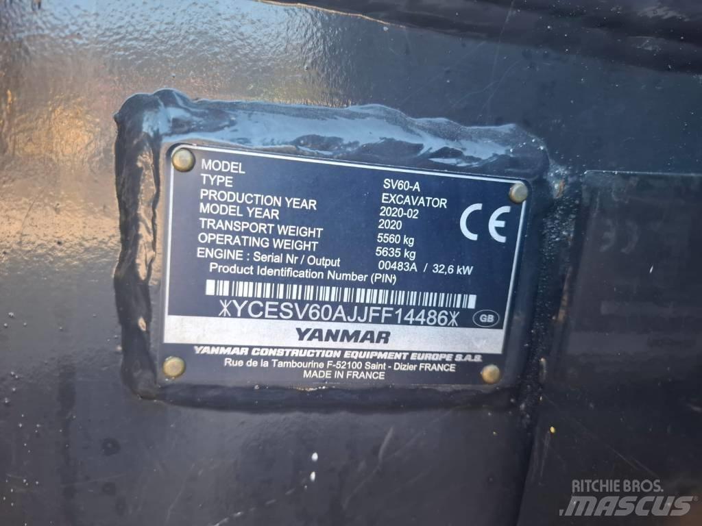 Yanmar SV 60 A Escavatori medi 7t - 12t