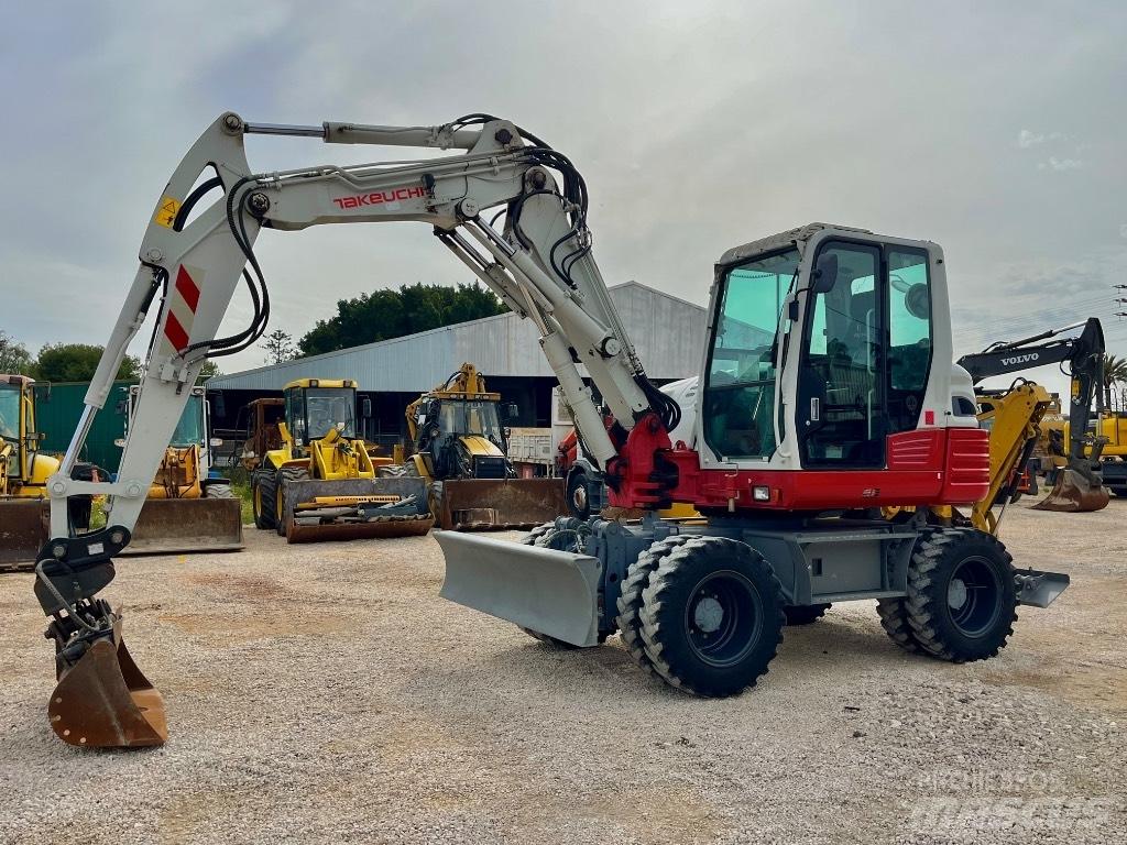 Takeuchi TB 295 Escavatori gommati