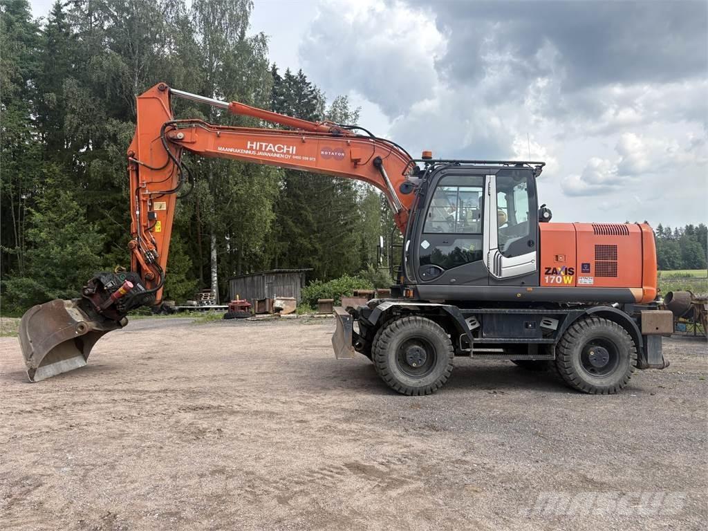 Hitachi ZX170W-3 Escavatori gommati