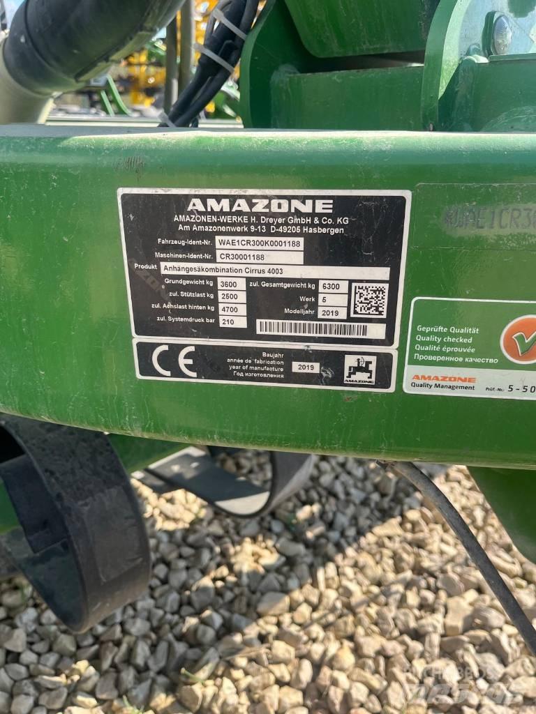 Amazone Cirrus 4003 Perforatrici