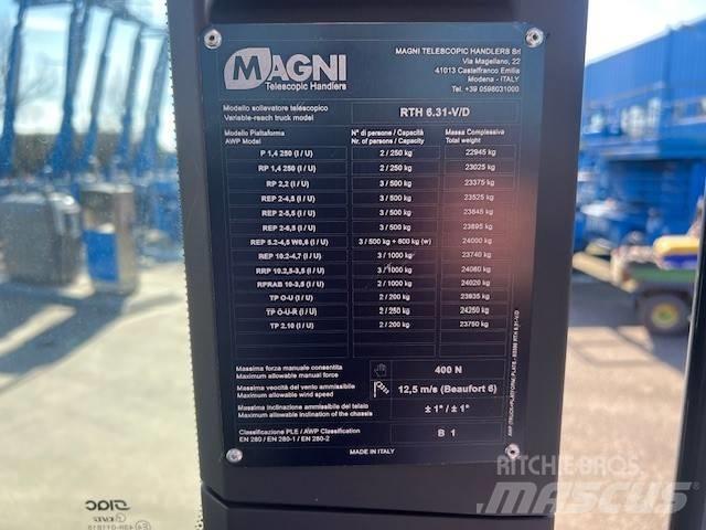Magni RTH 6.31 Sollevatori telescopici