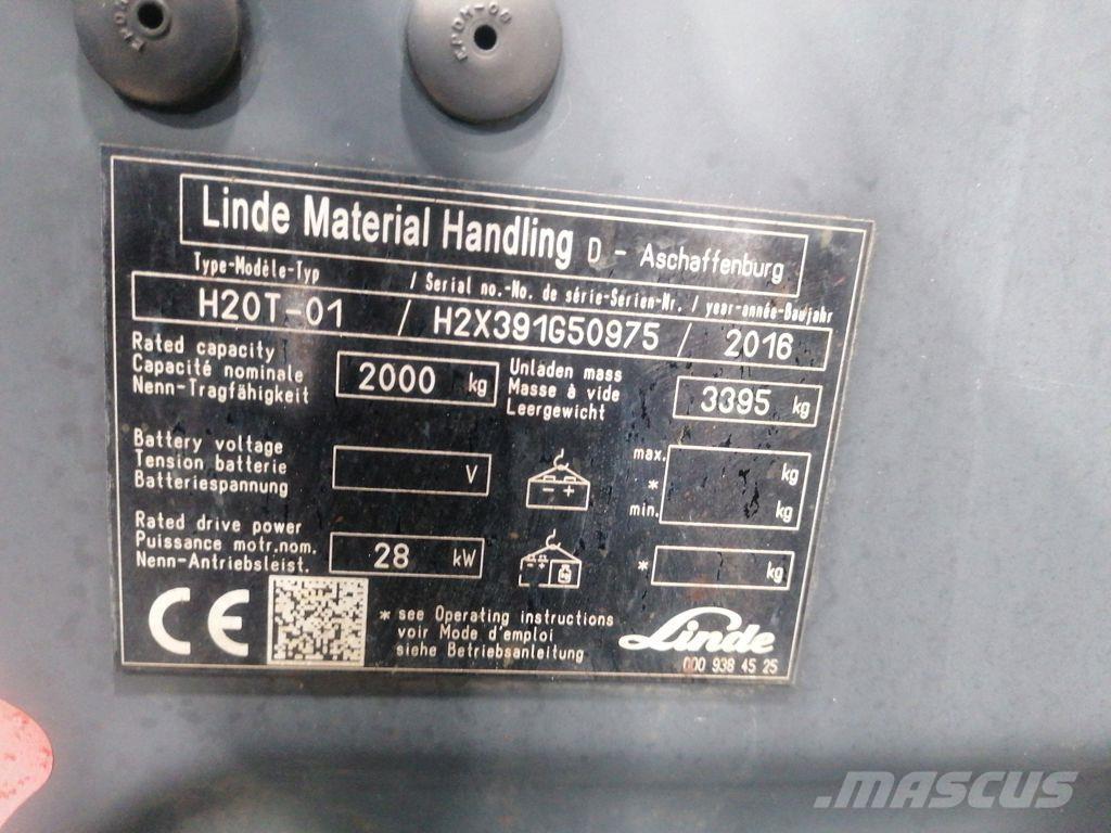 Linde H20T-01 Carrelli elevatori GPL