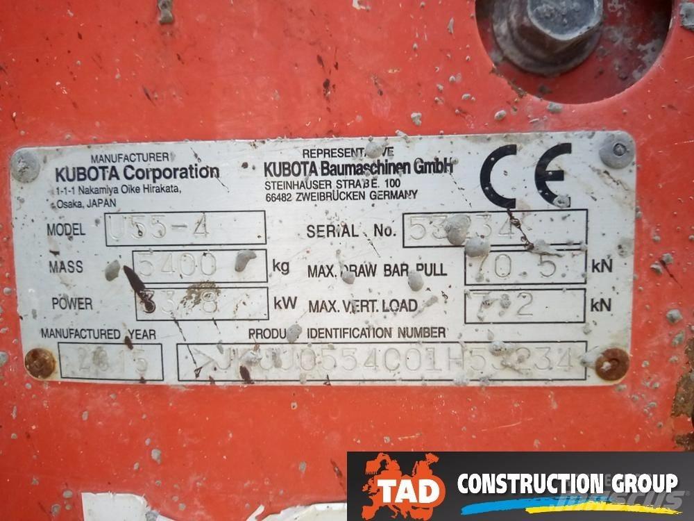 Kubota U 55-4 Miniescavatori