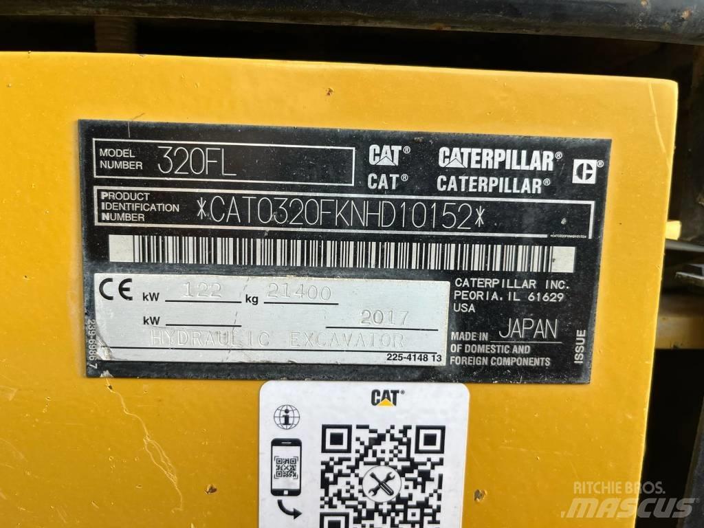 CAT 320 FL Escavatori cingolati