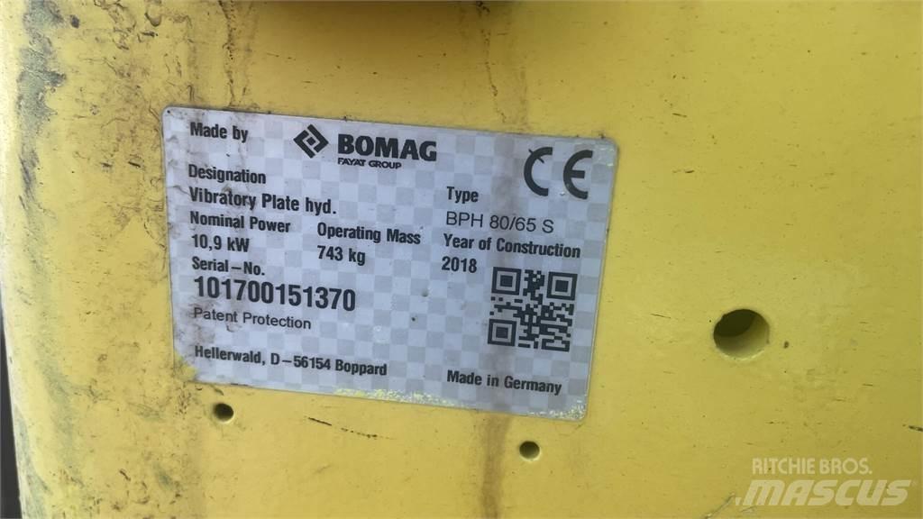 Bomag BPH 80/65 S Compattatori da suolo