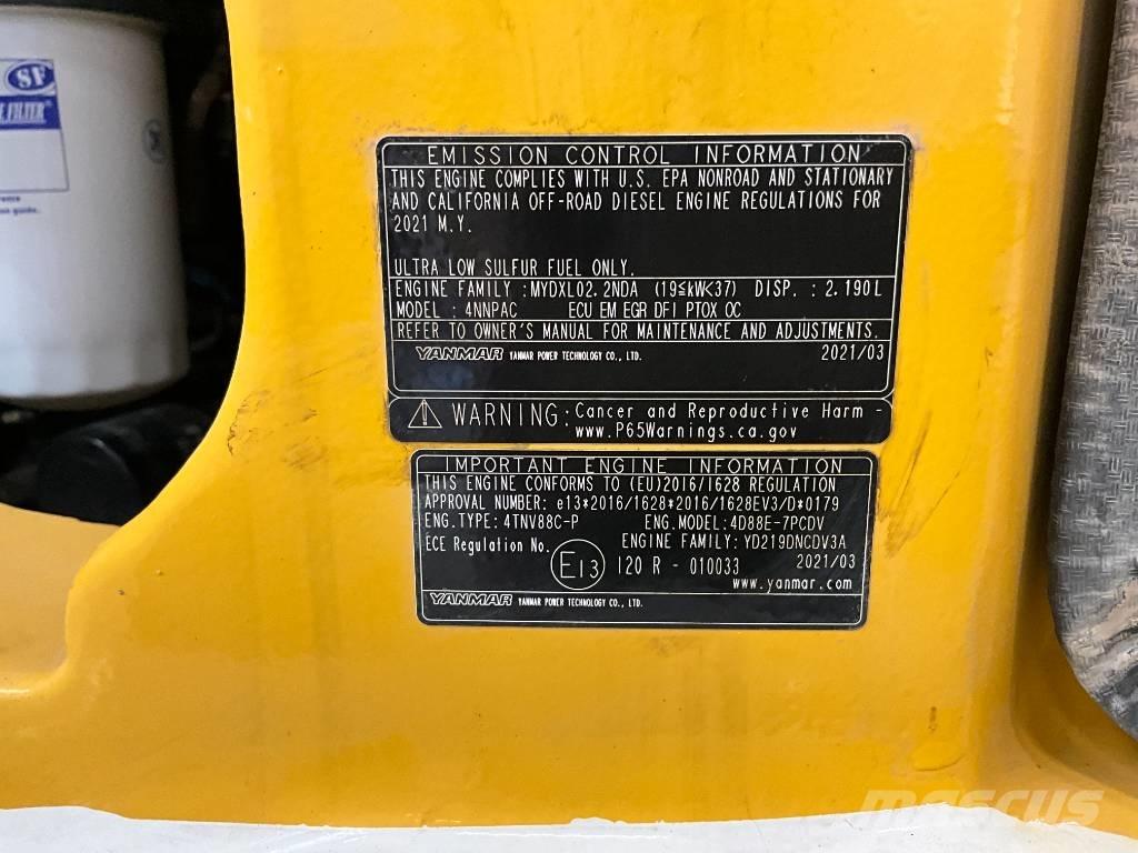 Komatsu PC 55 MR-5 Miniescavatori