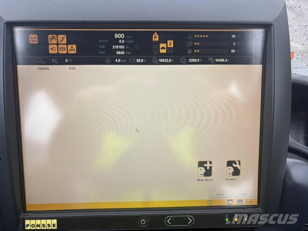 Ponsse Ergo 8W Abbattitrici, Disboscatrici