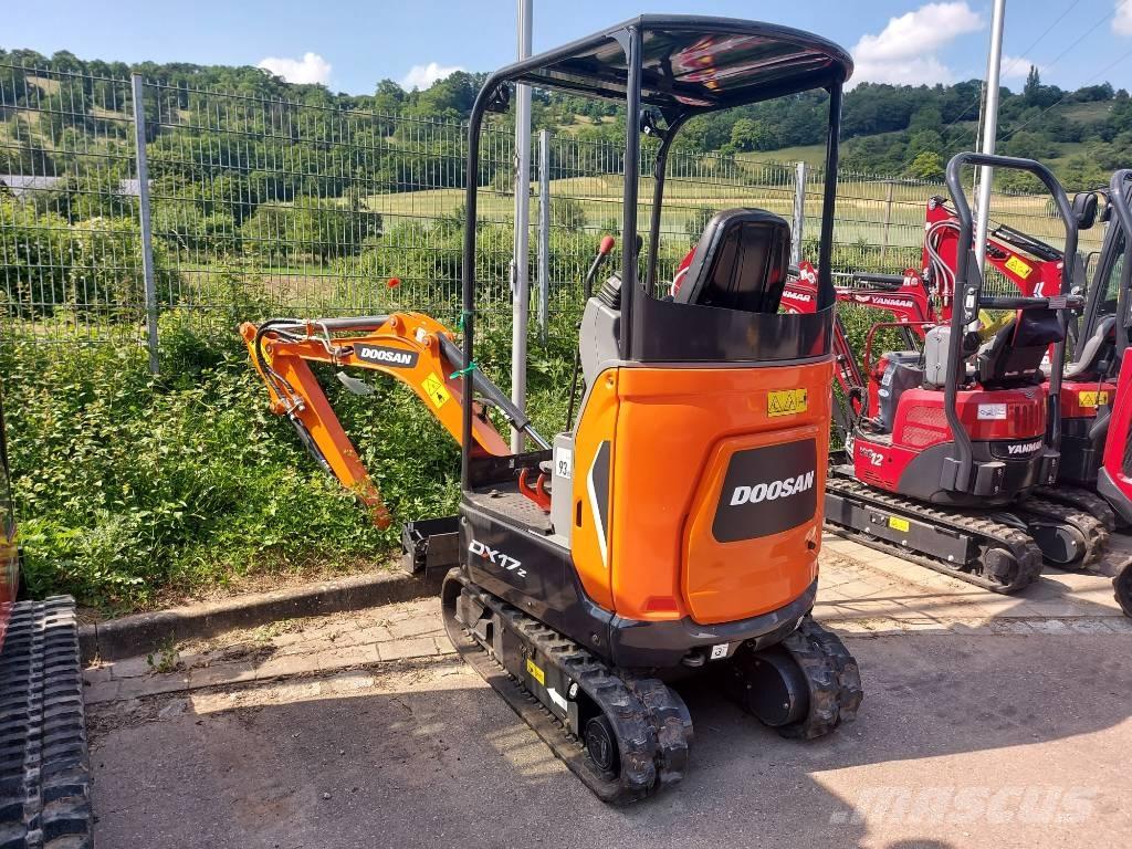 Doosan DX 17 Miniescavatori