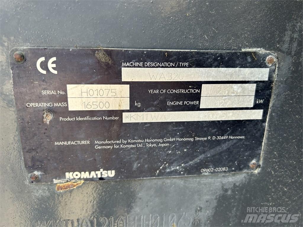Komatsu WA320-7 Pale gommate