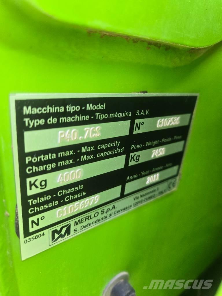 Merlo P 40.7 CS Sollevatori telescopici