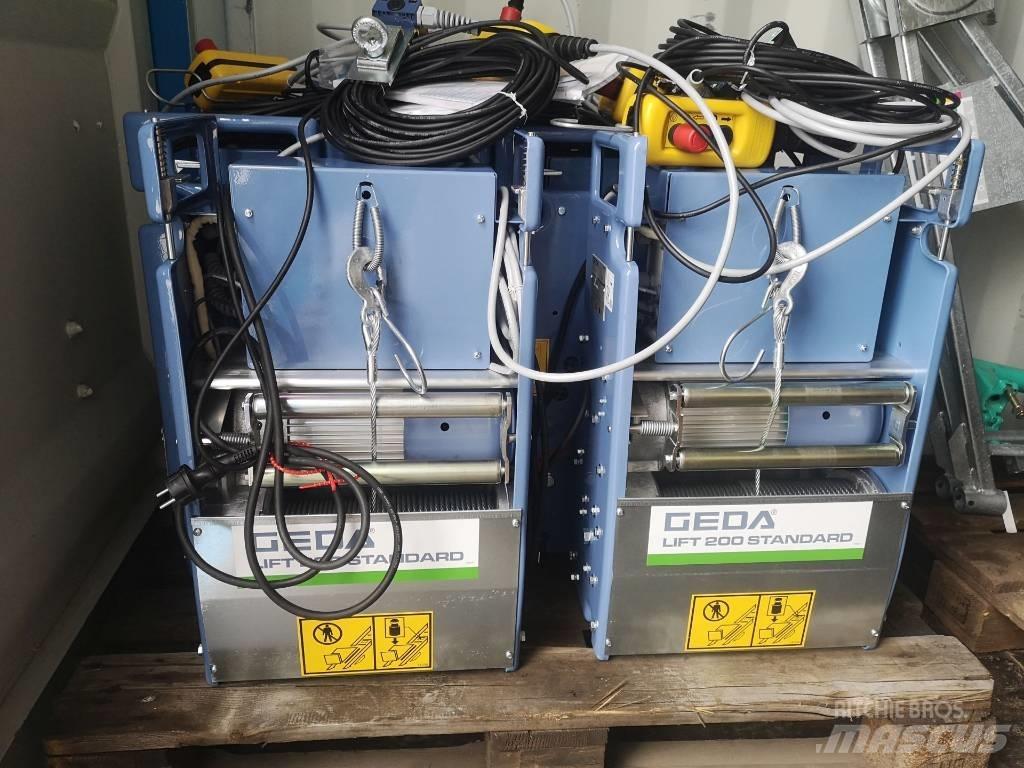 Geda LIFT STANDARD Paranchi, argani e sollevatori di materiale