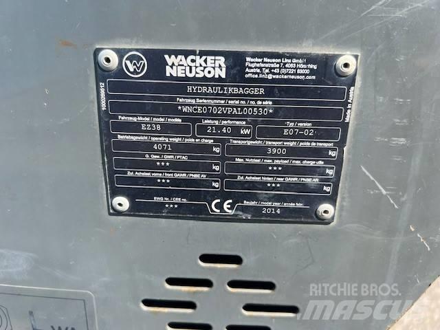 Wacker Neuson EZ 38 Escavatori cingolati