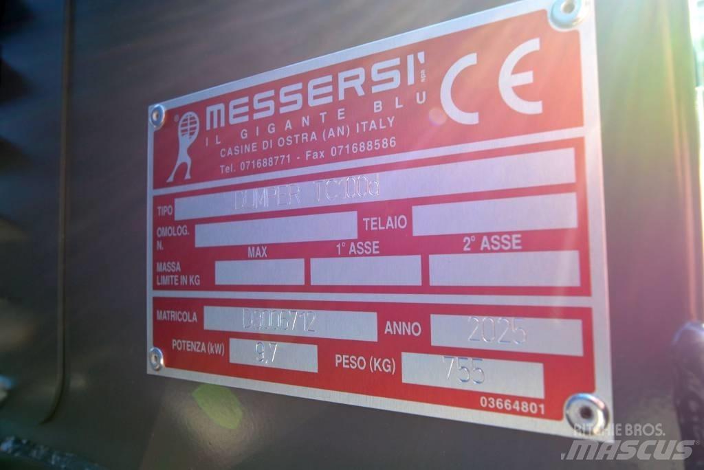 Messersi TC 100 d Mini dumper