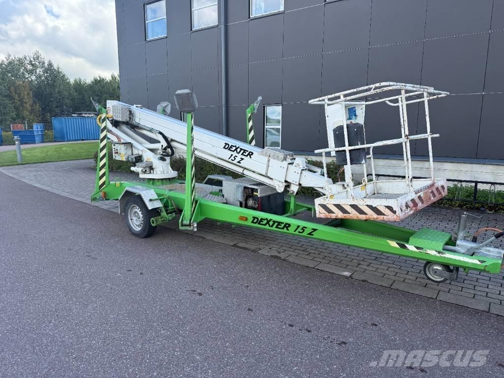 Dexter 15Z Piattaforme aeree su rimorchio