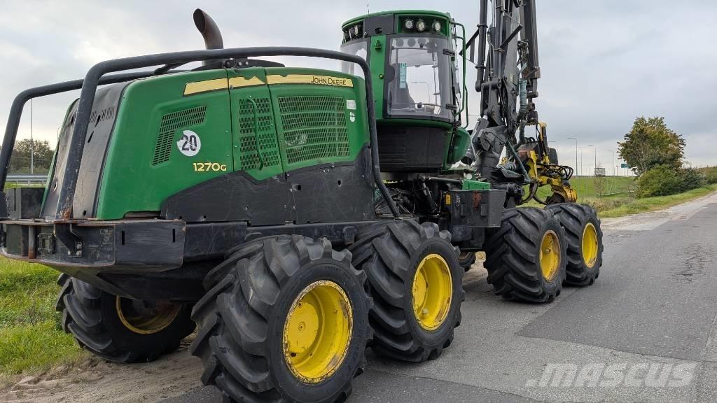 John Deere 1270 G Abbattitrici, Disboscatrici