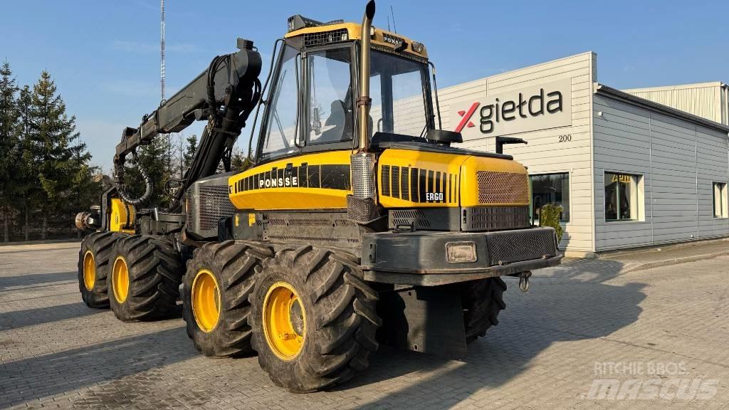 Ponsse Ergo 8W Abbattitrici, Disboscatrici