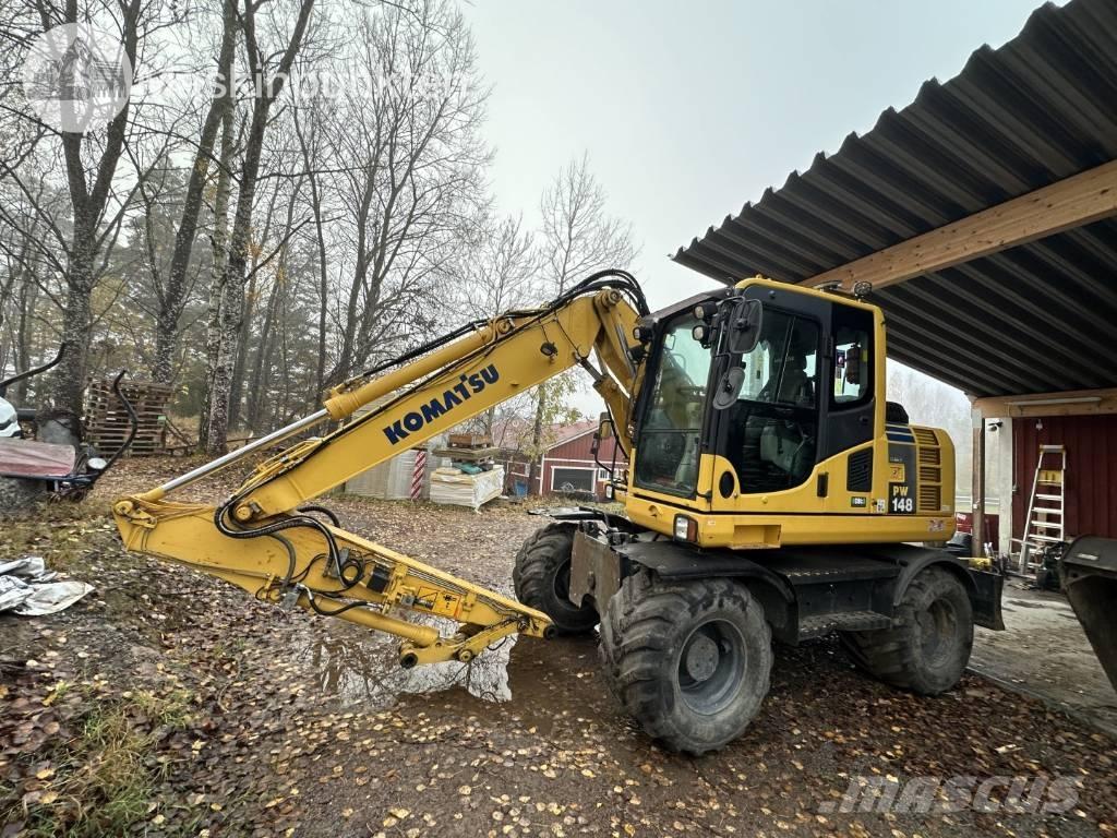 Komatsu PW 148-8 Escavatori gommati