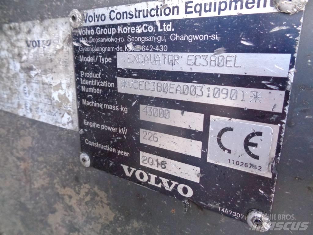 Volvo EC 380 EL Escavatori cingolati