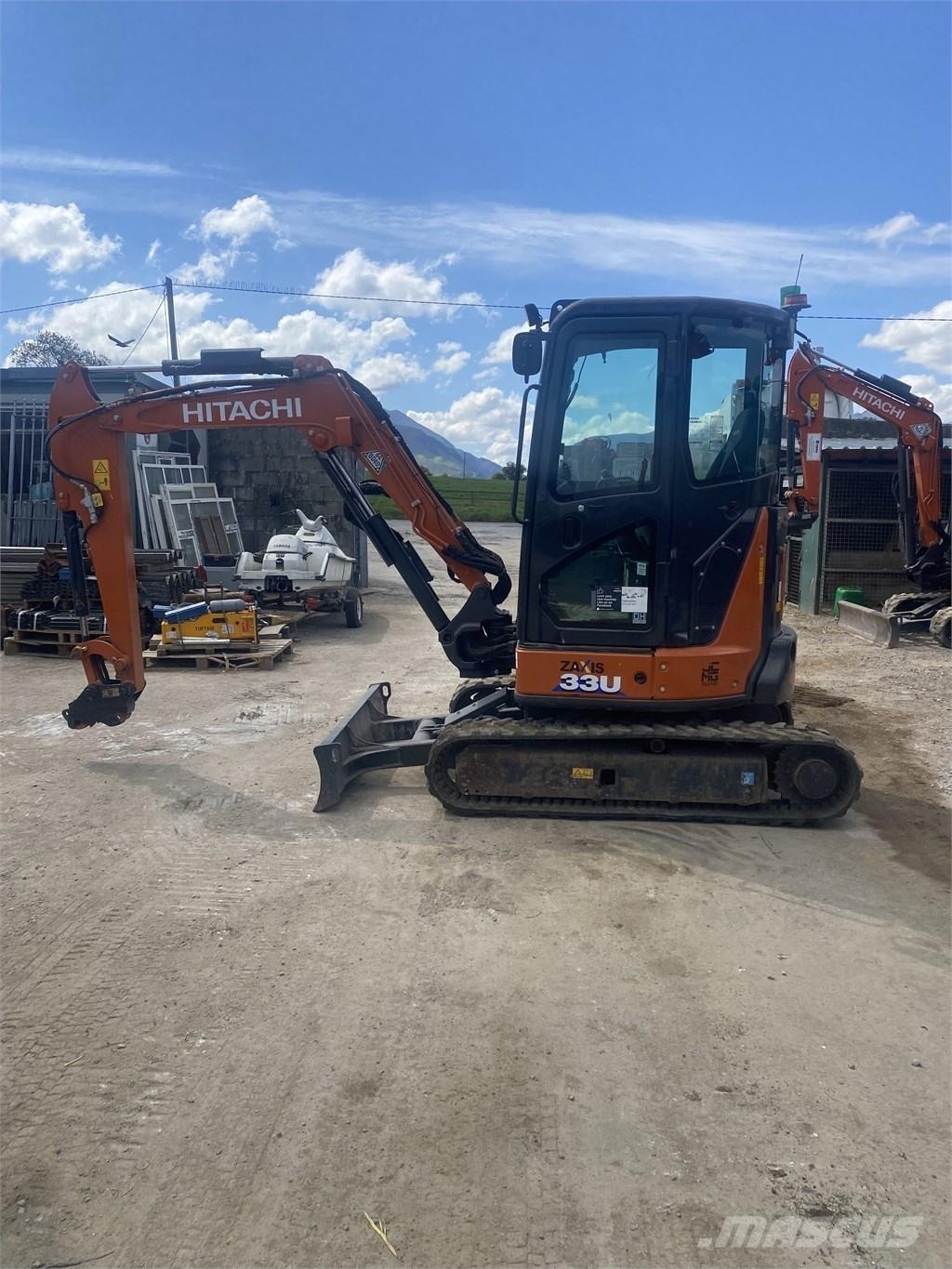 Hitachi Zaxis33U-6 Miniescavatori