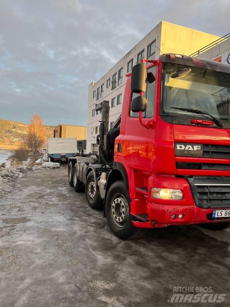 DAF cf85 Camion con gancio di sollevamento