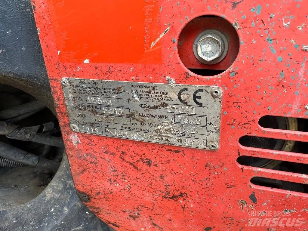 Kubota KX 055-4 Miniescavatori