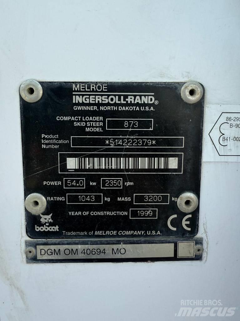 Bobcat 873 Mini Pale Gommate