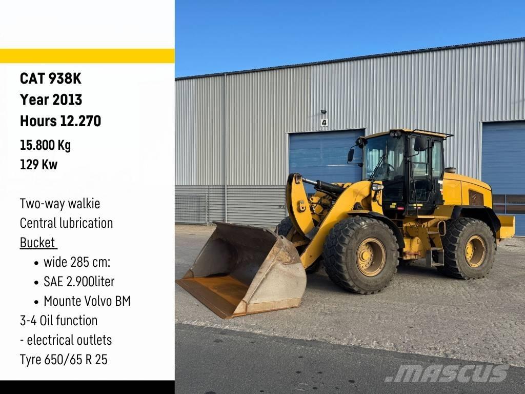 CAT 938 K Pale gommate