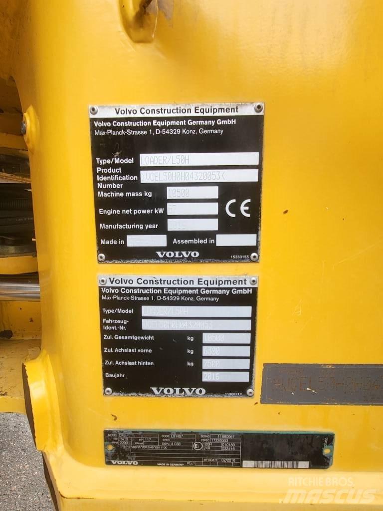 Volvo L 50 H Pale gommate