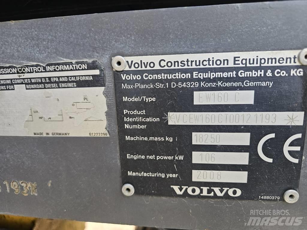 Volvo EW 160 C Escavatori gommati
