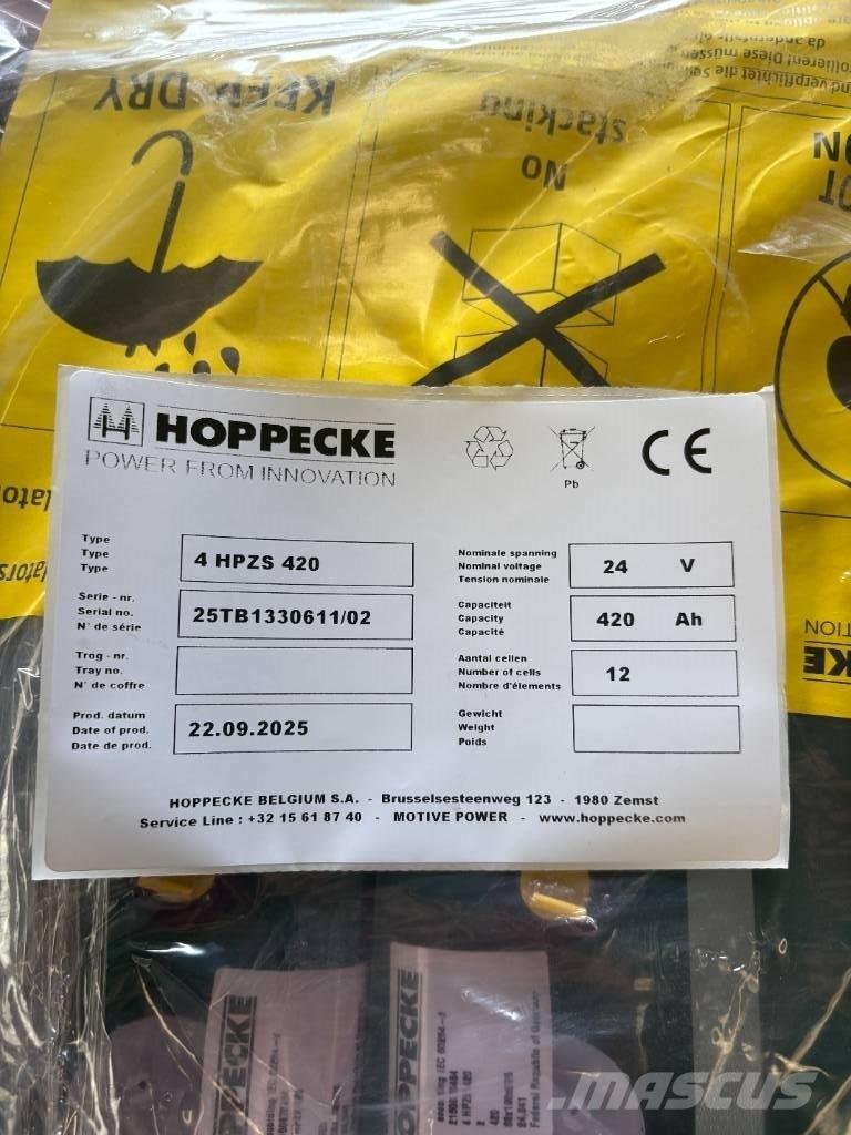 Hoppecke 4HPZS420 Batterie