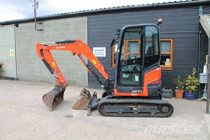 Kubota U 27-4 Miniescavatori