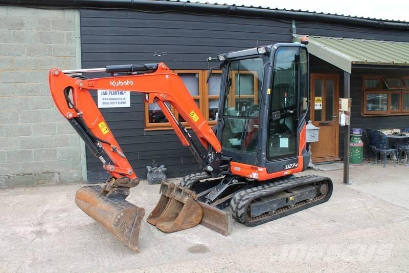 Kubota U 27-4 Miniescavatori