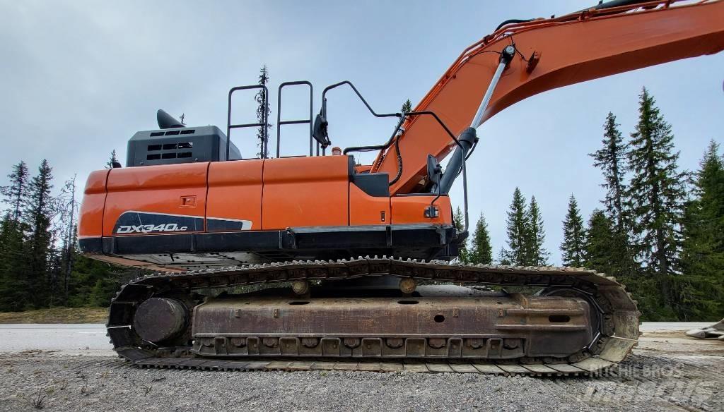 Doosan DX 340 LC Escavatori cingolati