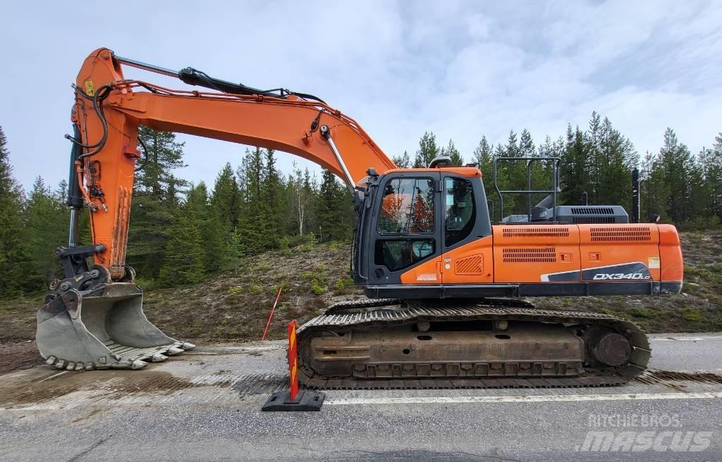 Doosan DX 340 LC Escavatori cingolati