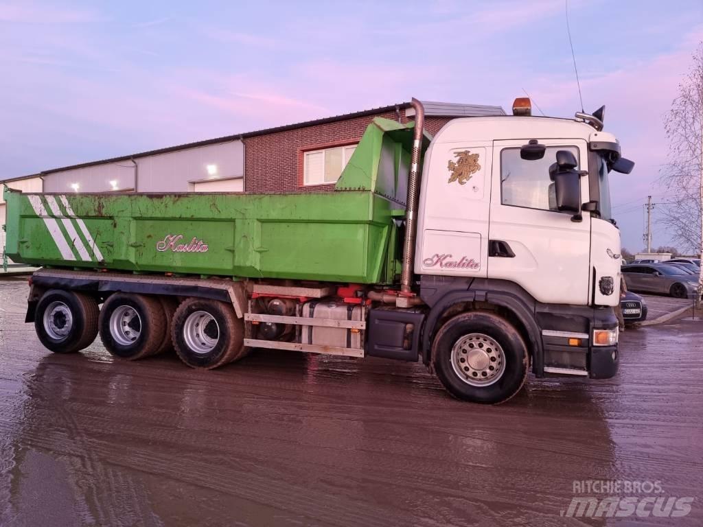 Scania R 480 8X4 Camion con cassone scarrabile