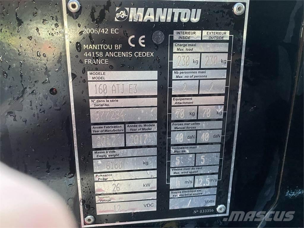 Manitou 160ATJ RC Piattaforme a braccio articolato