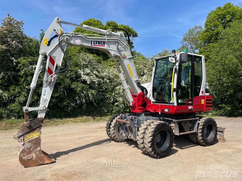 Takeuchi TB 295 W Escavatori gommati