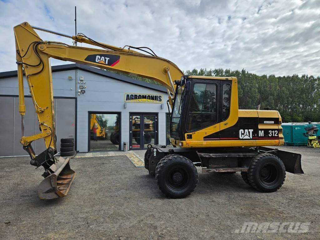 CAT M 312 Escavatori gommati